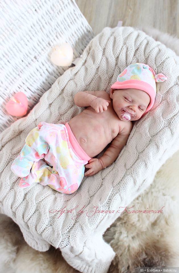 Силиконовая малышка April от скульптора Joanna Kazmierczak (фото 8)