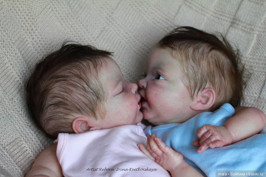 Куклы реборн Ella и Everly от мастера Ирины Кветковской (фото 8)