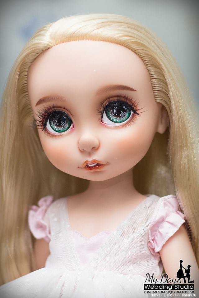 Красивые мейки кукол Disney Princess