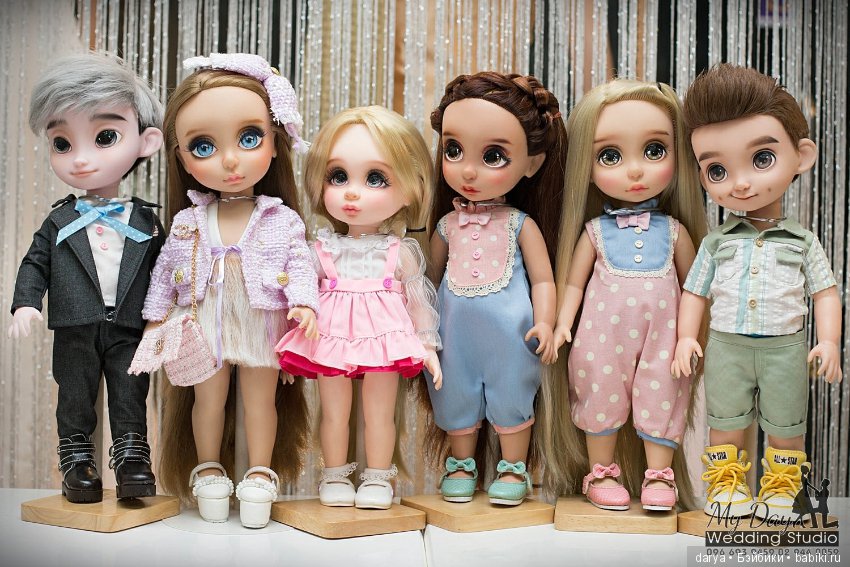 Красивые мейки кукол Disney Princess (фото 6)