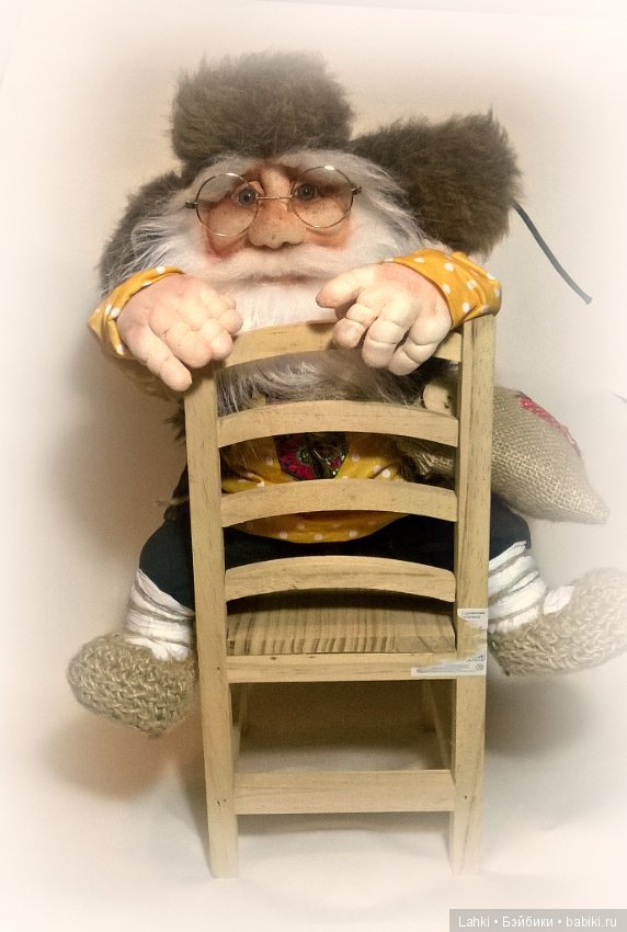 Домовой — Куклы из капрона и чулочной техники: авторские игрушки (фото 5)