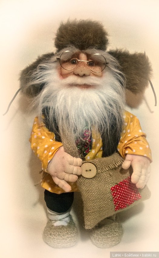 Домовой — Куклы из капрона и чулочной техники: авторские игрушки (фото 3)