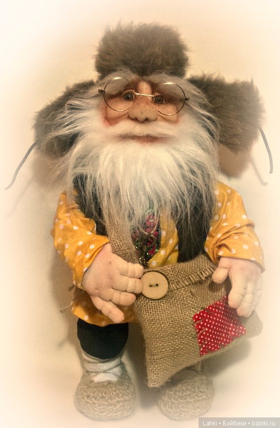 Домовой — Куклы из капрона и чулочной техники: авторские игрушки