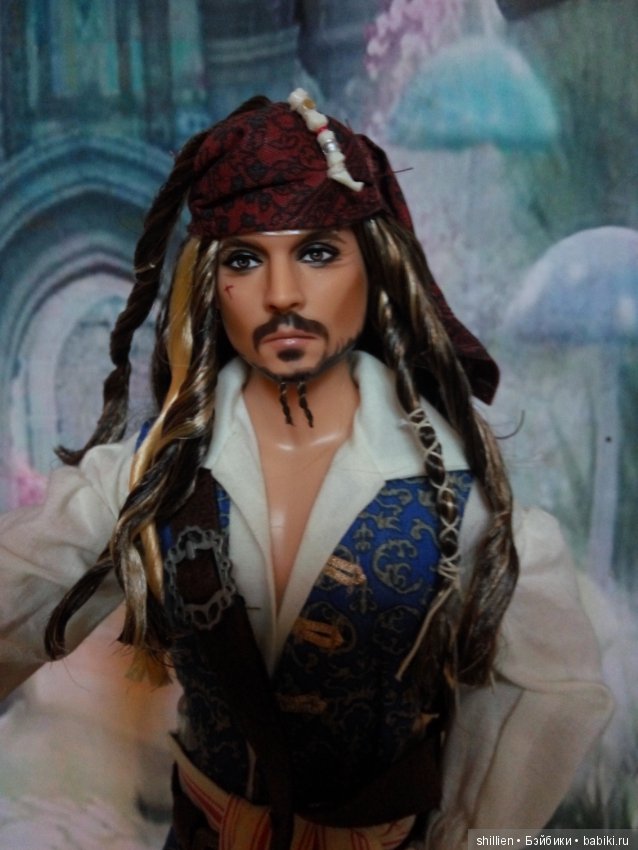 100 кукла капитан Джек Воробей (фото 3)