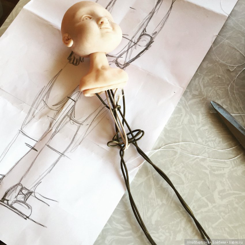 Ундина - авторская интерьерная кукла (фото 2)
