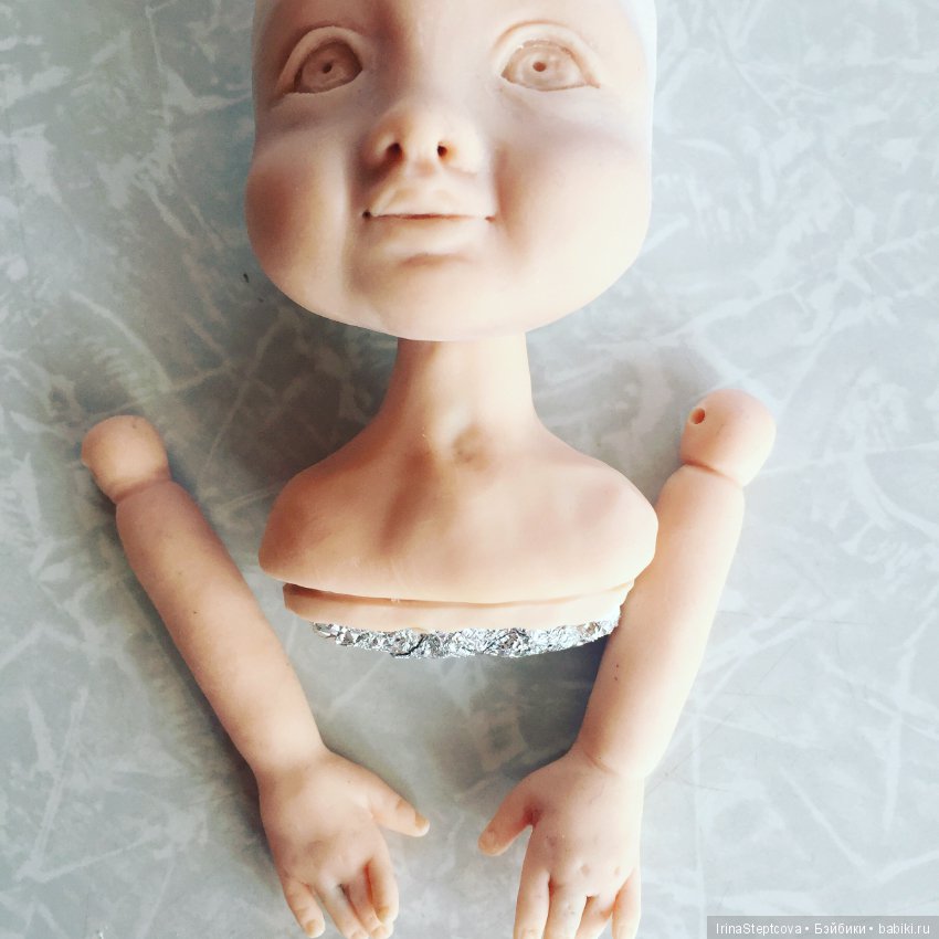 Ундина - авторская интерьерная кукла