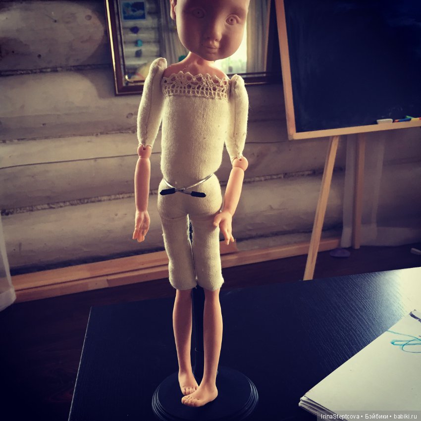 Ундина - авторская интерьерная кукла (фото 3)