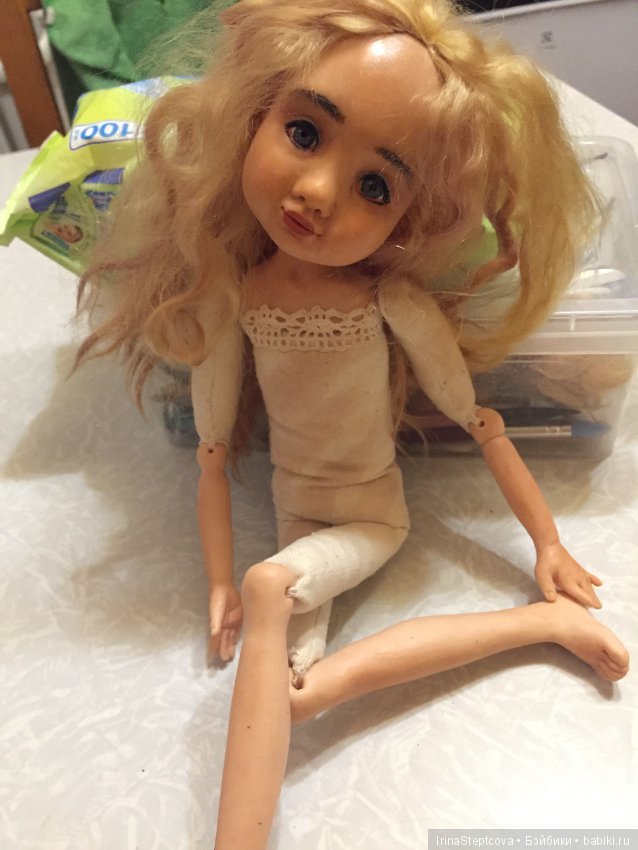 Ундина - авторская интерьерная кукла (фото 4)
