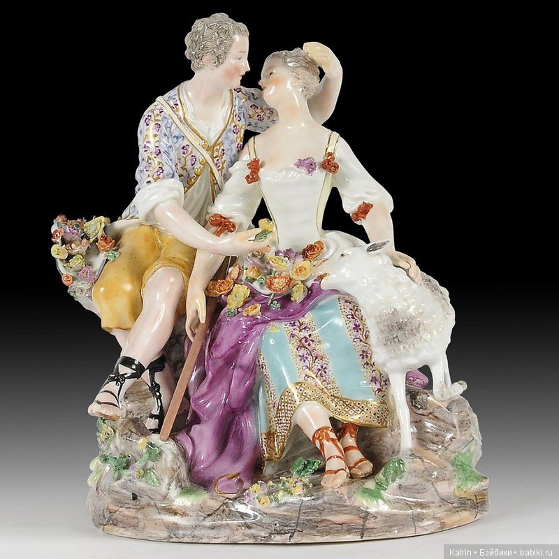 Статуэтки Porcelaine de Meissen 18-19 век