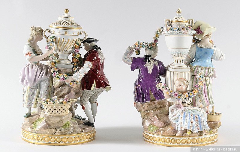 Статуэтки Porcelaine de Meissen 18-19 век (фото 8)