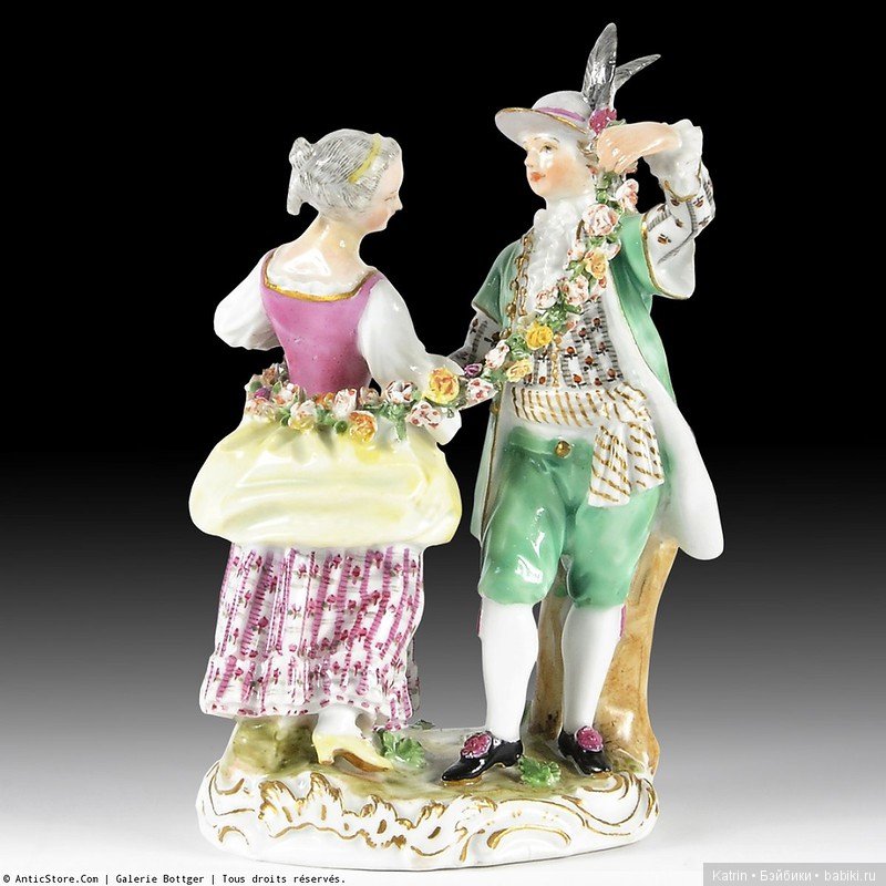 Статуэтки Porcelaine de Meissen 18-19 век