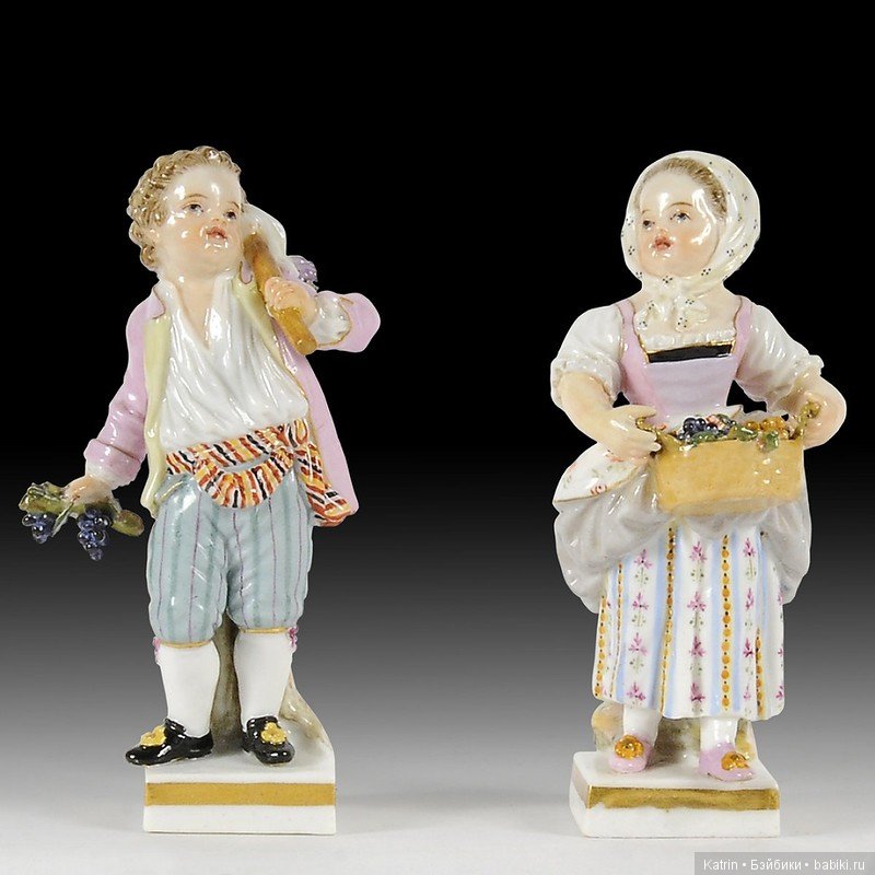 Статуэтки Porcelaine de Meissen 18-19 век