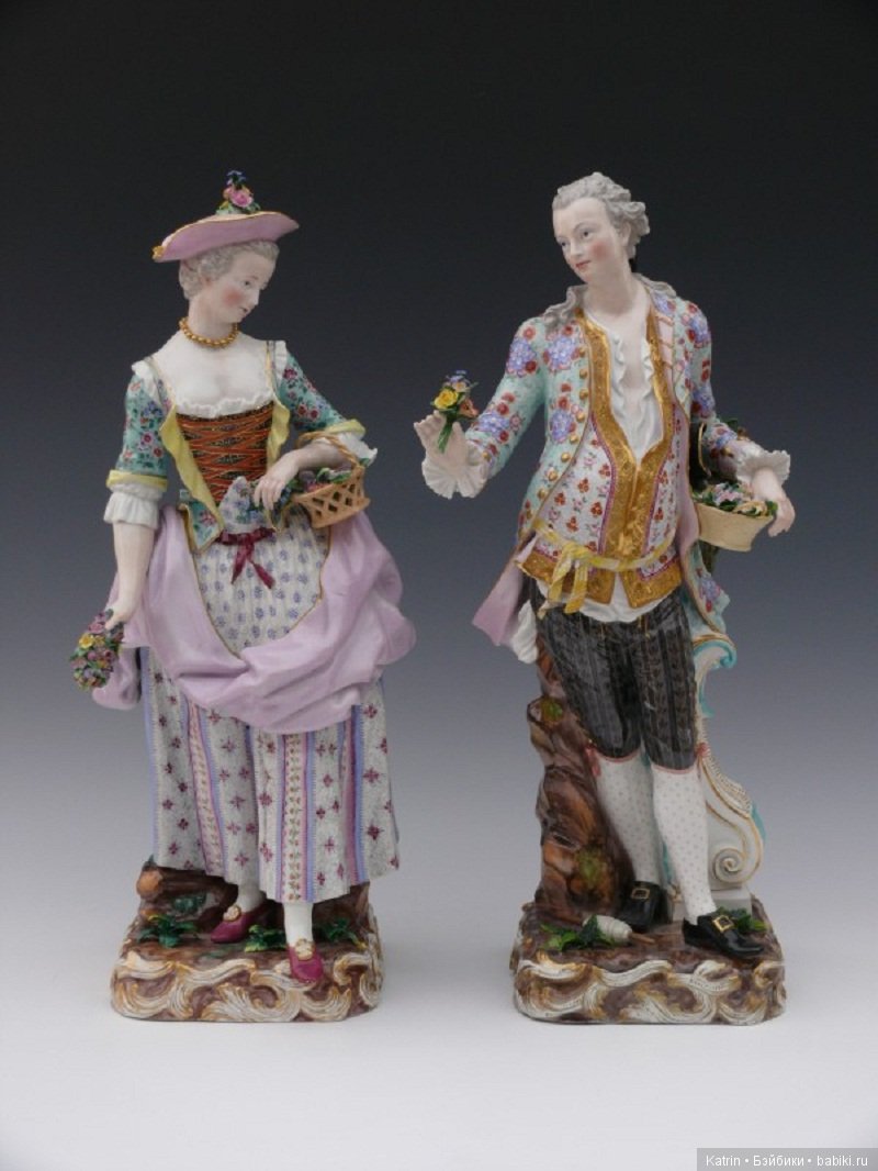 Статуэтки Porcelaine de Meissen 18-19 век