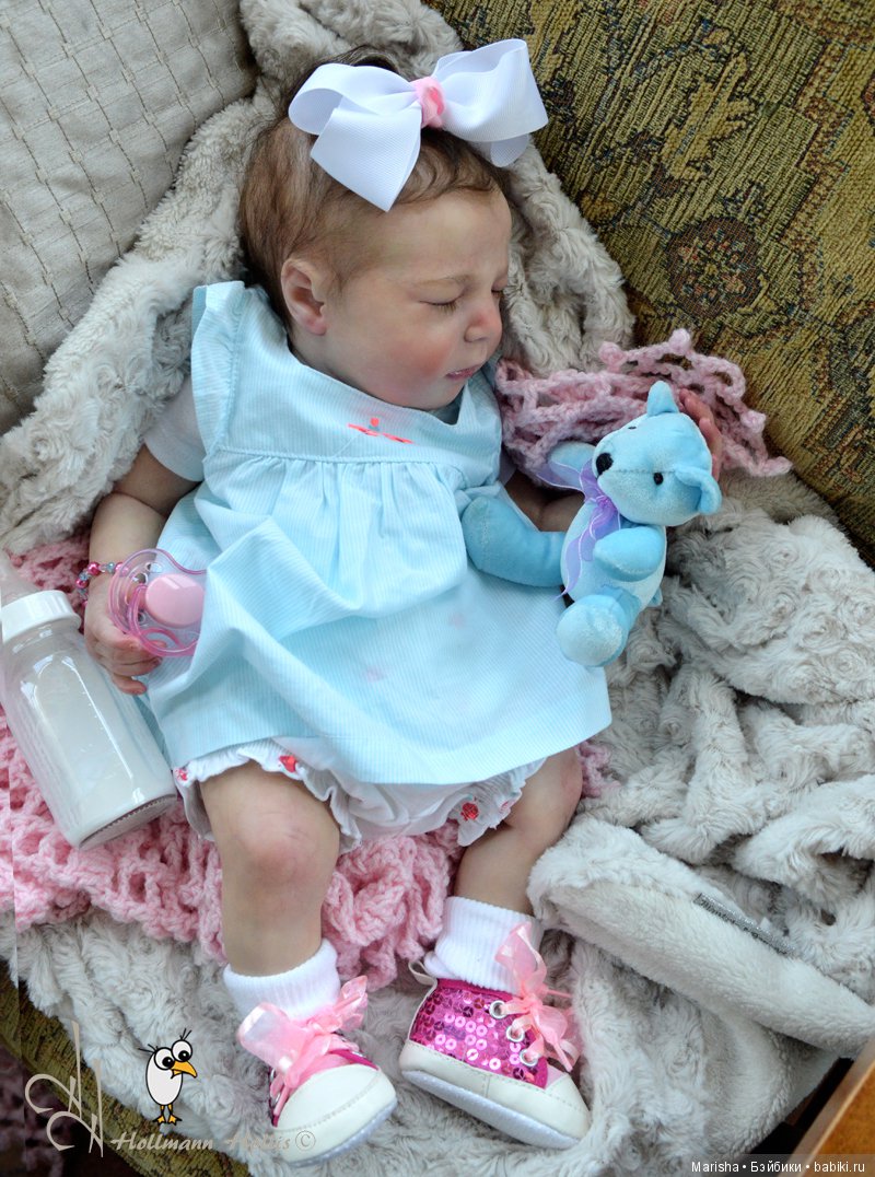 Кукла реборн Brittany, мастер Hollmann Hollis