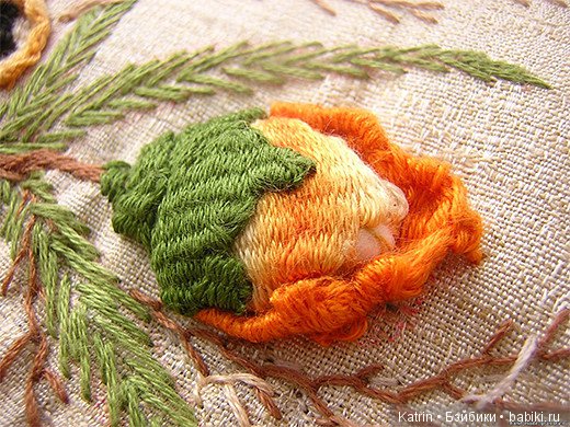 Красивая объемная вышивка Christiane Paris (фото 9)