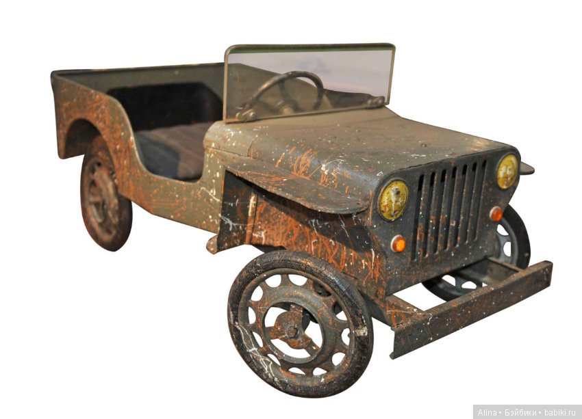 Антикварные педальные машинки (фото 5)