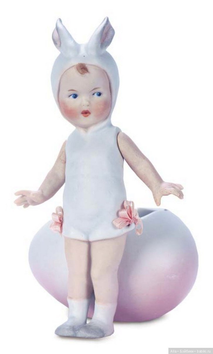 Фарфоровые пасхальные конфетницы от Gebruder Heubach (фото 6)