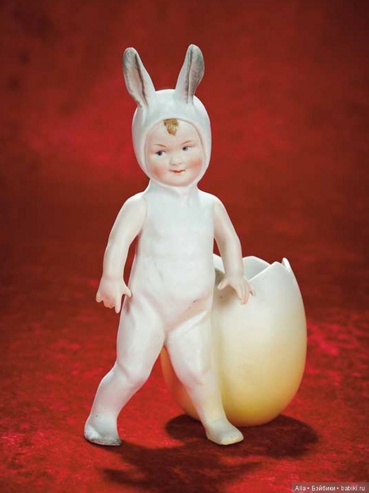 Фарфоровые пасхальные конфетницы от Gebruder Heubach (фото 2)