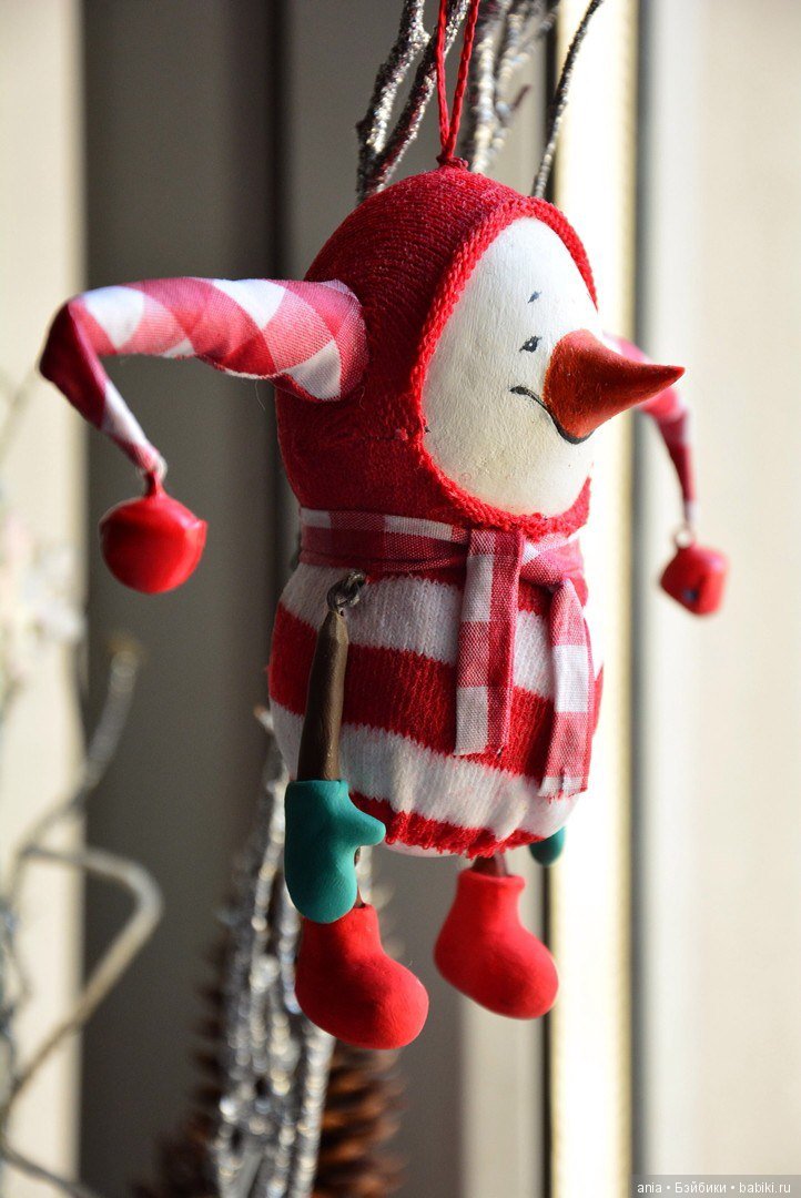 Авторская елочная игрушка от Марины Малько