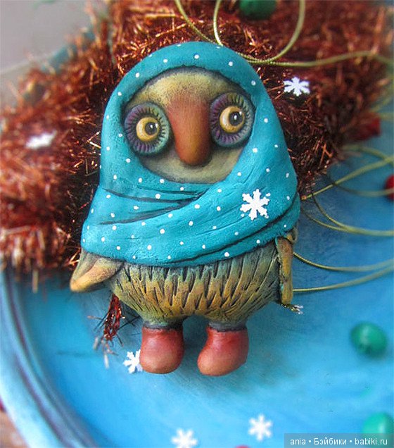 Авторская елочная игрушка от Марины Малько