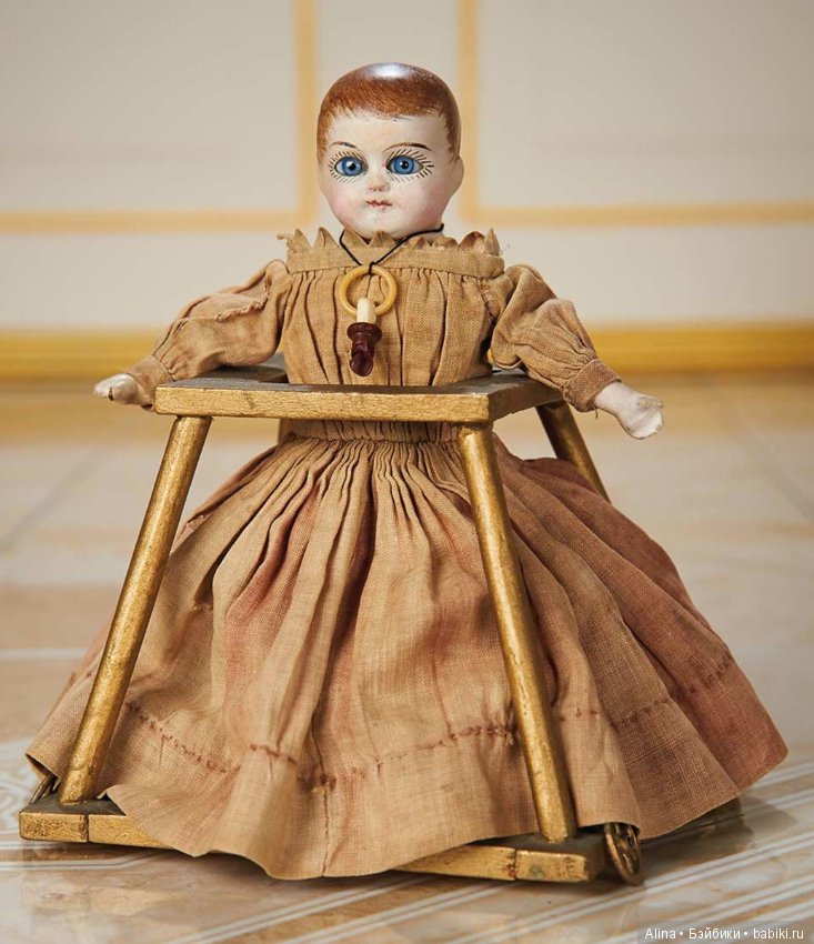 Антикварные ходунки для детей и кукол (фото 3)