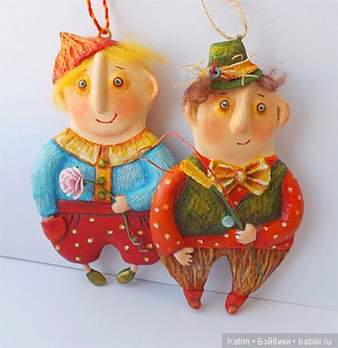 Авторские елочные игрушки от ЯНаталия