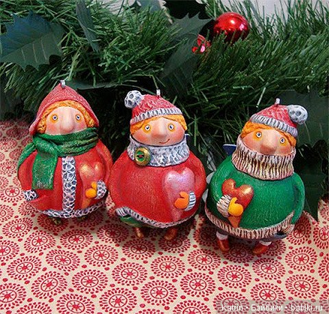 Авторские елочные игрушки от ЯНаталия