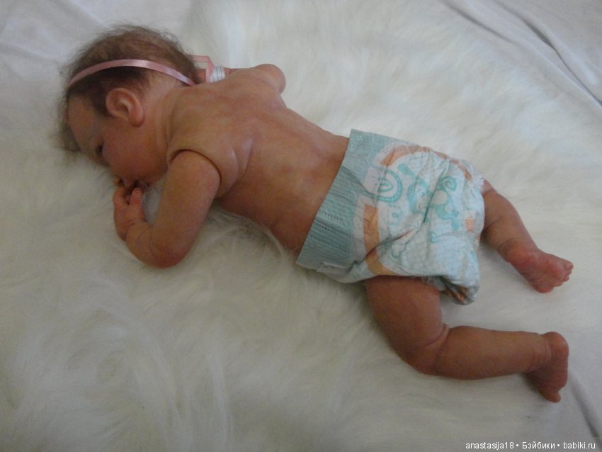 Малыш реборн Настенька — Куклы Реборн (Reborn): работы мастеров