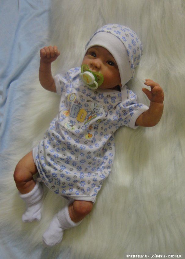 Малыш реборн Настенька — Куклы Реборн (Reborn): работы мастеров