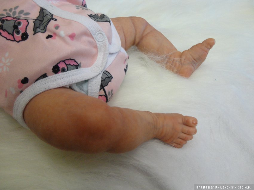 Малыш реборн Настенька — Куклы Реборн (Reborn): работы мастеров