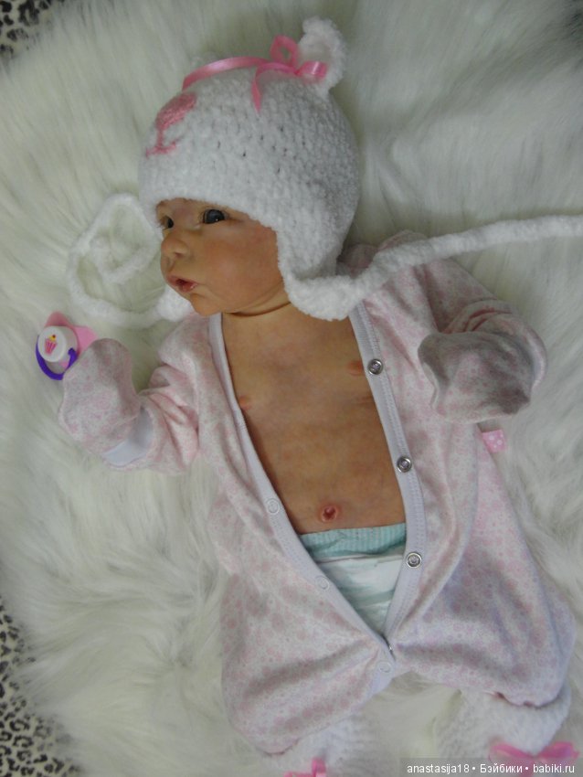 Малыш реборн Настенька — Куклы Реборн (Reborn): работы мастеров (фото 5)