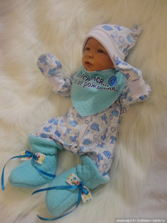 Малыш реборн Настенька — Куклы Реборн (Reborn): работы мастеров