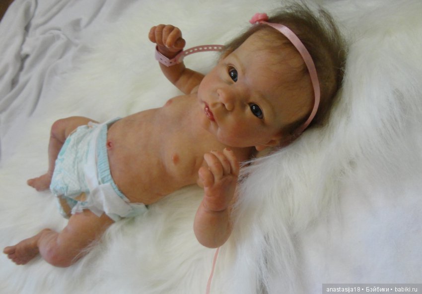 Малыш реборн Настенька — Куклы Реборн (Reborn): работы мастеров