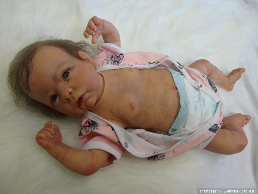Малыш реборн Настенька — Куклы Реборн (Reborn): работы мастеров