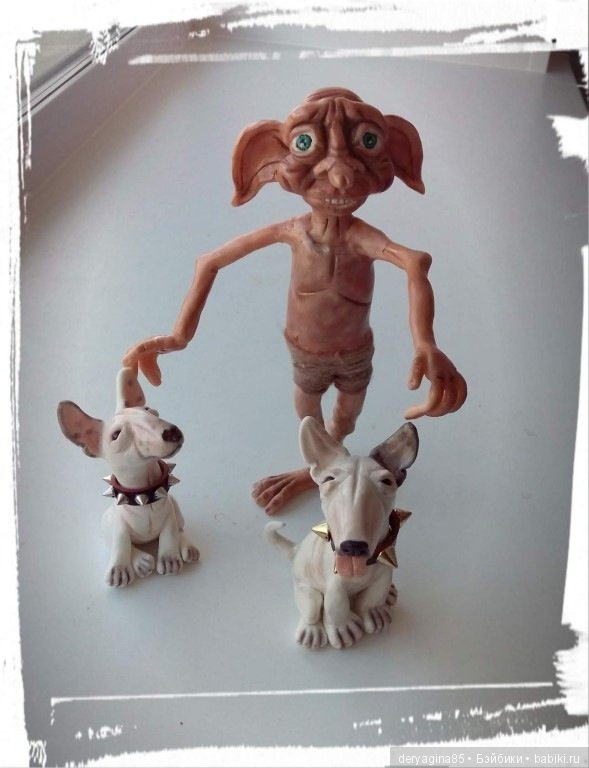 Мои первенцы из пластики — Лепка авторских кукол: полимерная глина (фото 7)