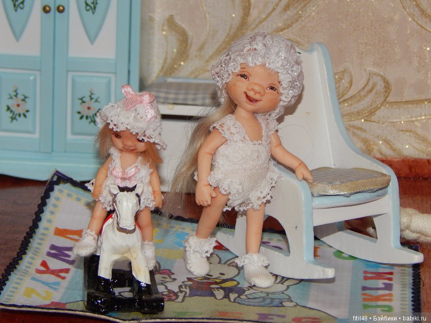 В дождливую погоду. Авторские куклы Нелли Губиной (фото 3)