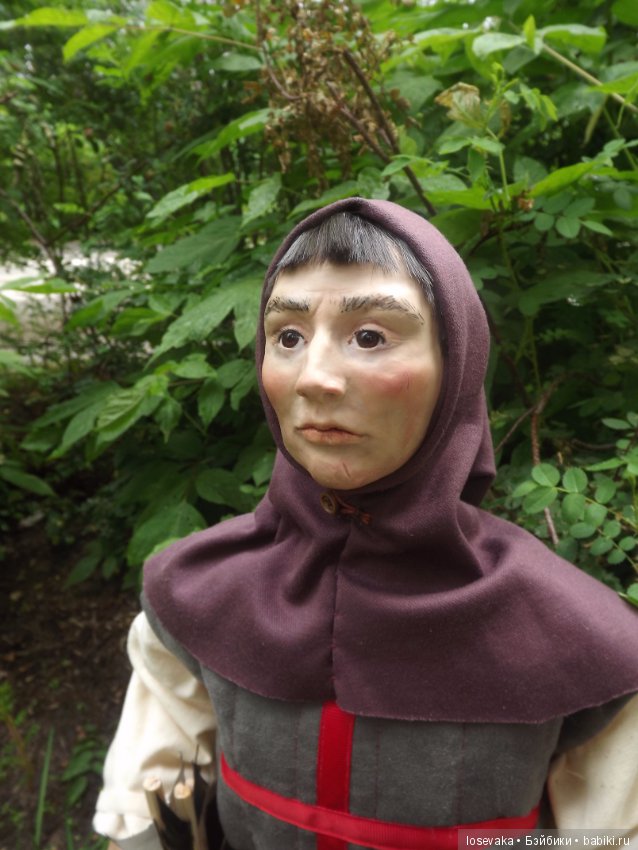 Лучник — Лепка авторских кукол: полимерная глина (фото 6)