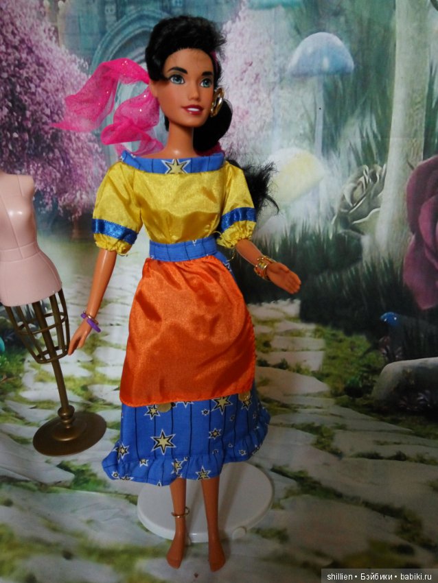 Прекрасная цыганка Эсмиральда и ее рыцарь