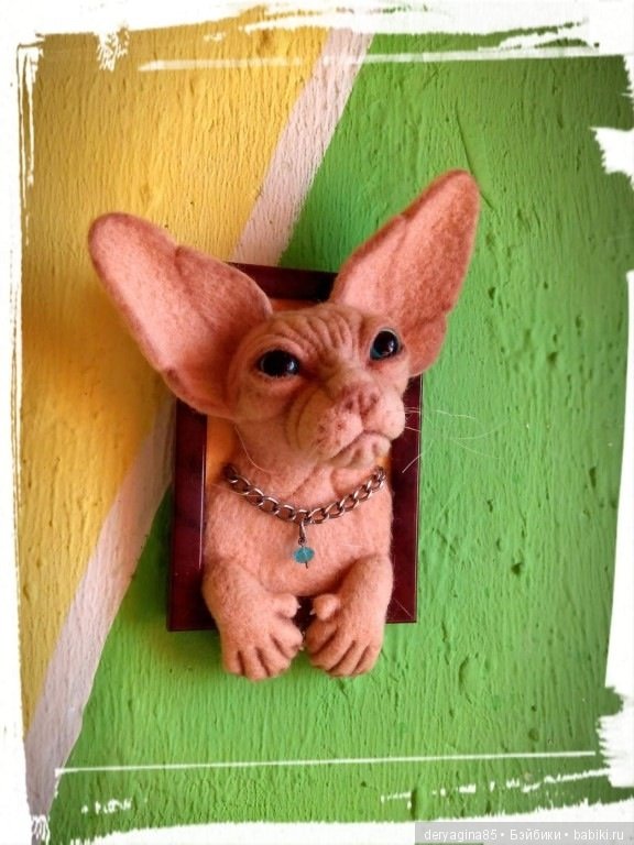 Мои портреты — Валяные игрушки из шерсти: сухое валяние (фото 8)