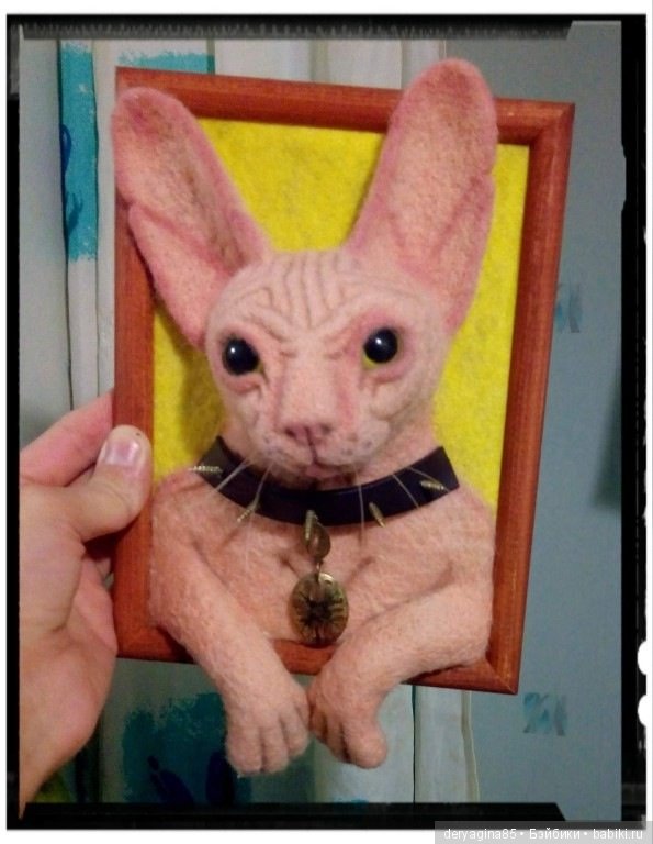 Мои портреты — Валяные игрушки из шерсти: сухое валяние (фото 5)