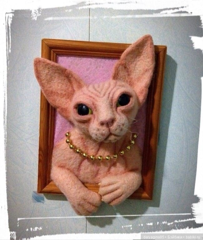 Мои портреты — Валяные игрушки из шерсти: сухое валяние (фото 6)