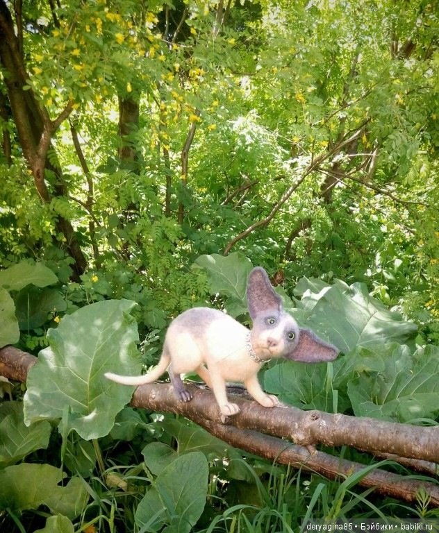 Мои первые сфинксы — Валяные игрушки из шерсти: сухое валяние (фото 2)