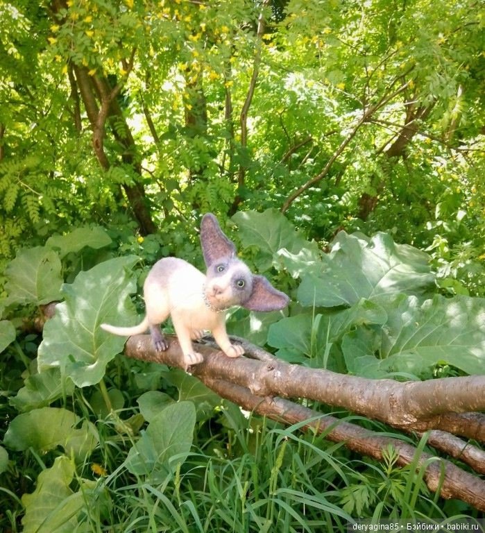 Мои первые сфинксы — Валяные игрушки из шерсти: сухое валяние