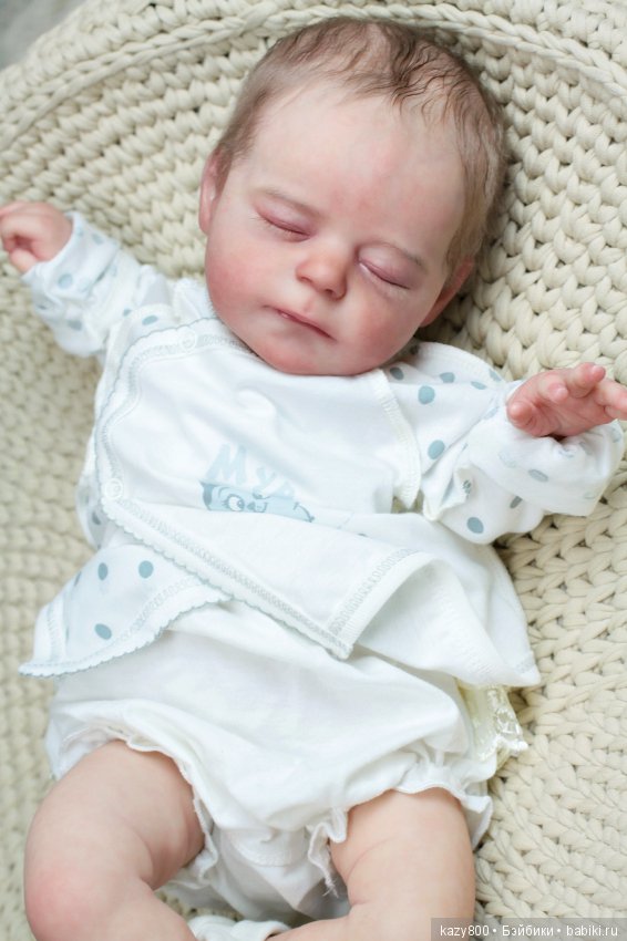 Сладкий ребёнок Amelia, молд Joanna Kazmierczak.Куклы реборн Елены Коротковой