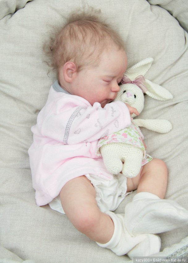 Сладкий ребёнок Amelia, молд Joanna Kazmierczak.Куклы реборн Елены Коротковой