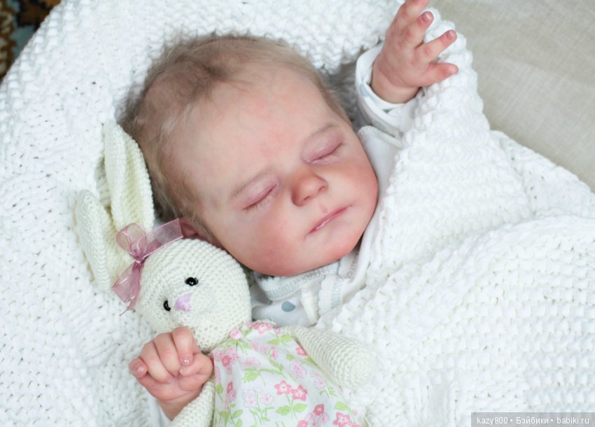 Сладкий ребёнок Amelia, молд Joanna Kazmierczak.Куклы реборн Елены Коротковой