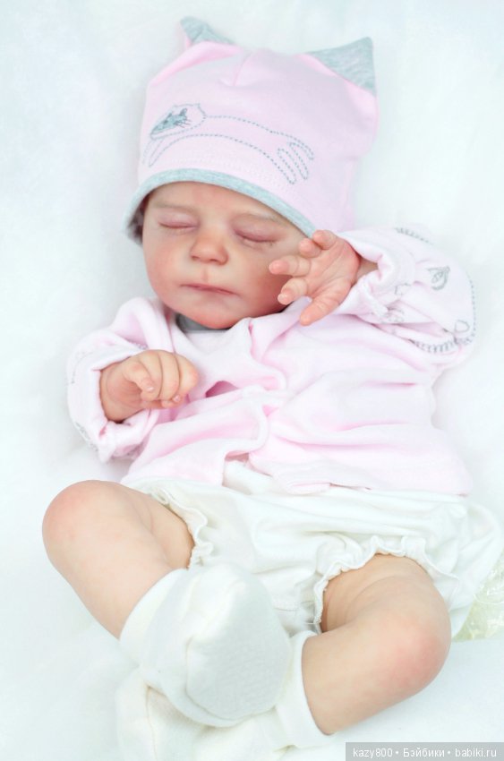 Сладкий ребёнок Amelia, молд Joanna Kazmierczak.Куклы реборн Елены Коротковой