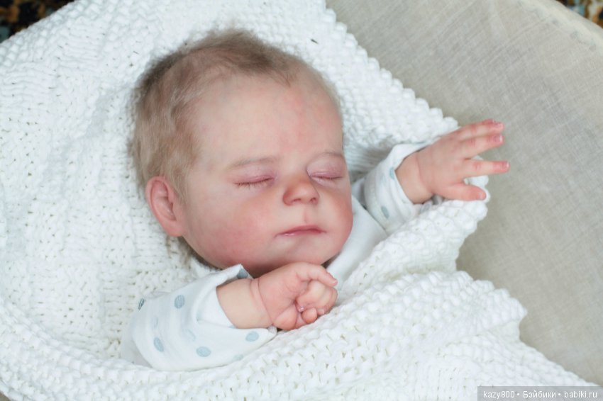 Сладкий ребёнок Amelia, молд Joanna Kazmierczak.Куклы реборн Елены Коротковой