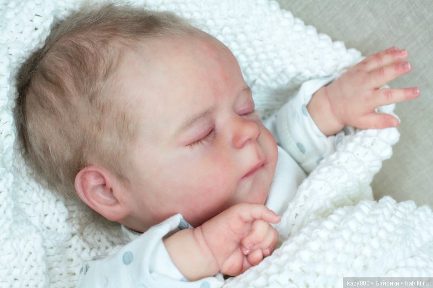 Сладкий ребёнок Amelia, молд Joanna Kazmierczak.Куклы реборн Елены Коротковой