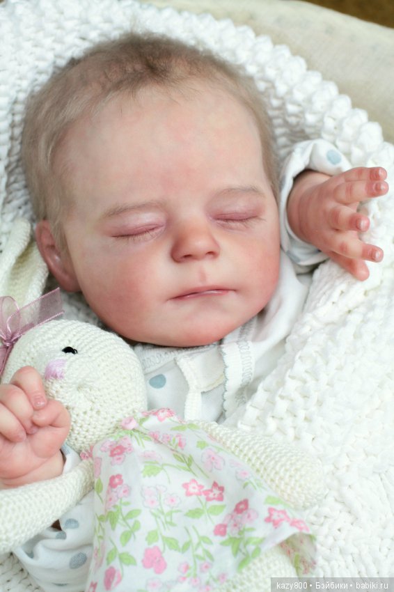 Сладкий ребёнок Amelia, молд Joanna Kazmierczak.Куклы реборн Елены Коротковой
